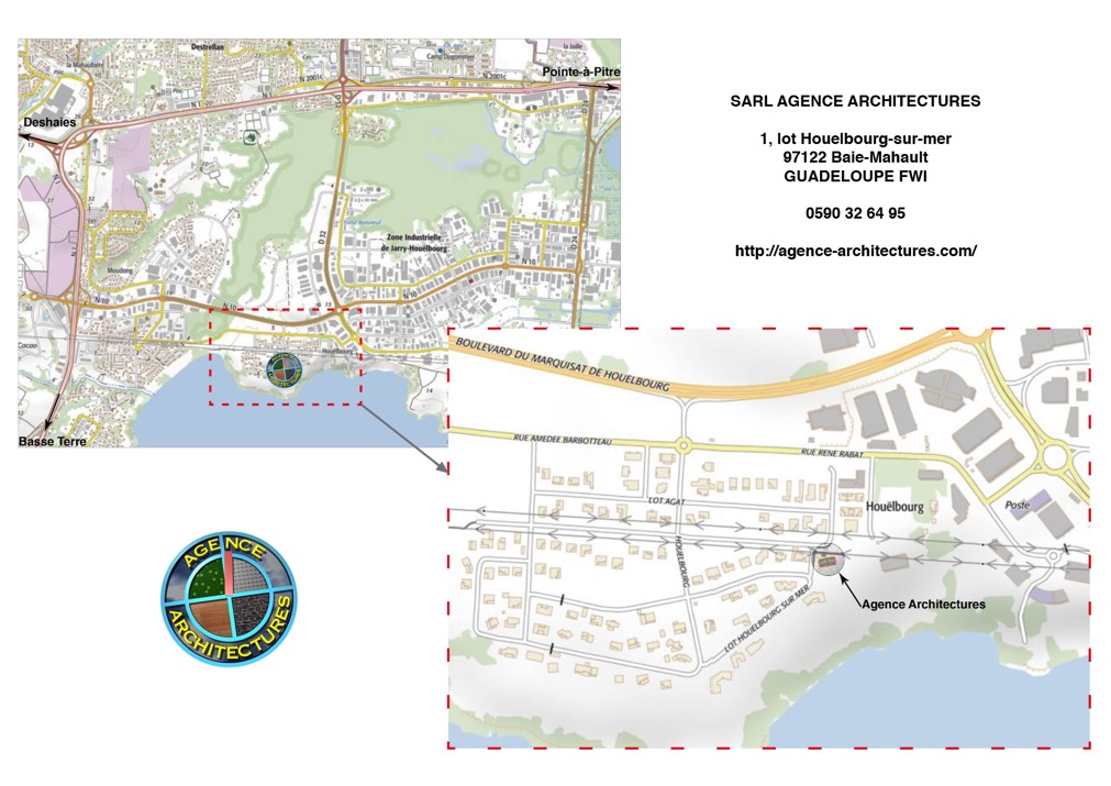 PLAN LOCALISATION AGENCE ARCHITECTURES